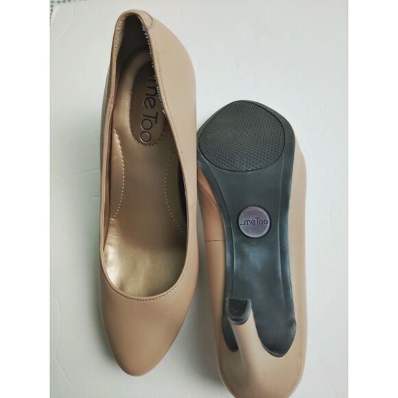 Me Too Holly Tan Platform Heels Sz 6.5 M - Picture 4 of 11